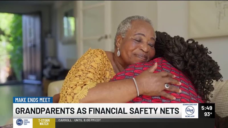 Many grandparents want to help their kids financially, but couples might also be struggling to...