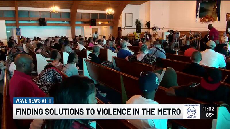 A community meeting was held Monday after four people, including two young mothers, were...