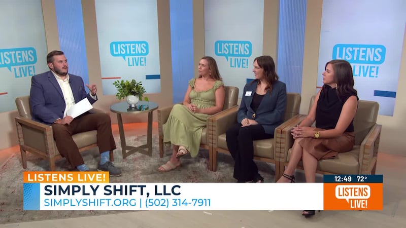 Sean Baute welcomes Simply Shift, LLC to the Listens Live! studio.
