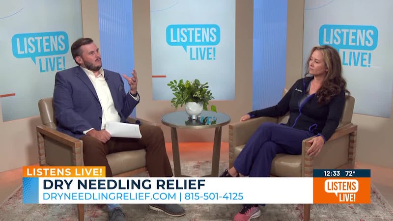 Sean Baute welcomes Dry Needling Relief to the Listens Live! studio.
