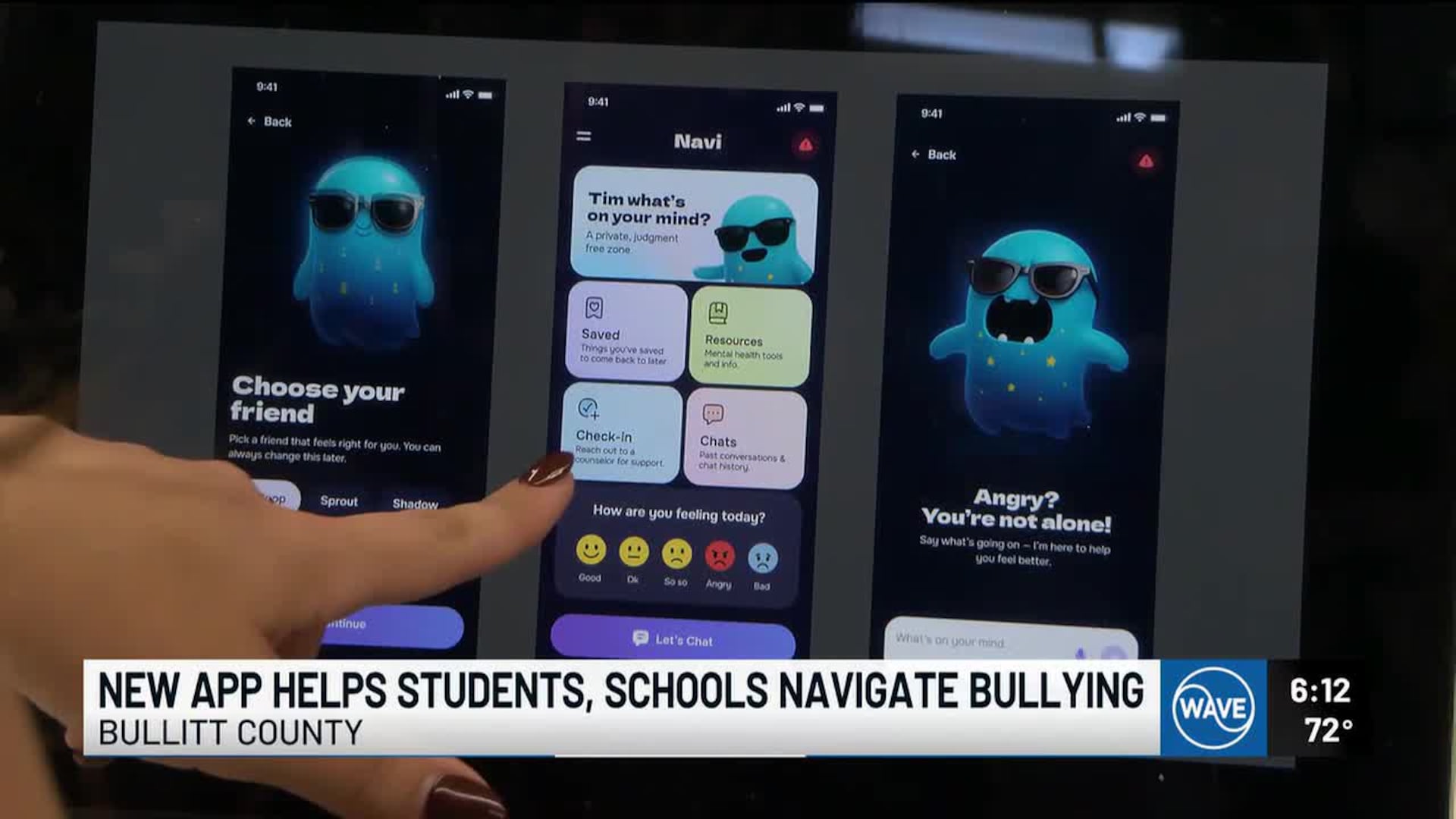 Interfaccia dell'app Bullibet su dispositivi mobili