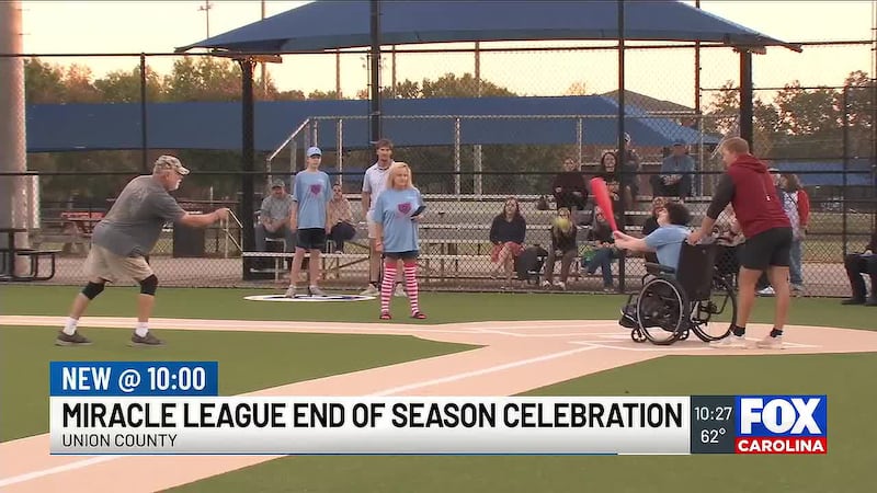 The Miracle League of Union County hosted their 12th annual Fall End of Season Celebration...