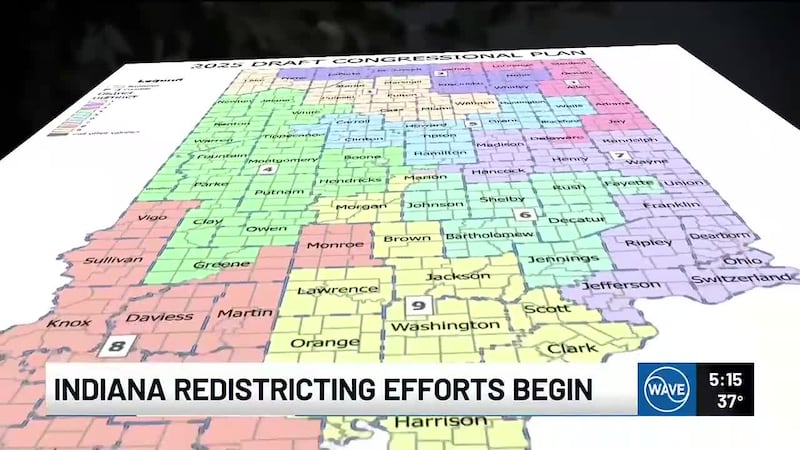 Hoosier lawmakers look poised to move forward with drawing new congressional lines.