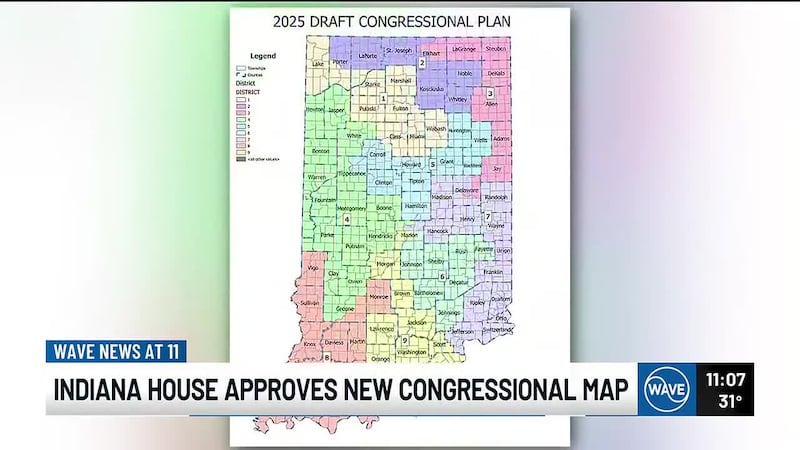 The redistricting battle in Indiana continues, with the state House of Representatives...