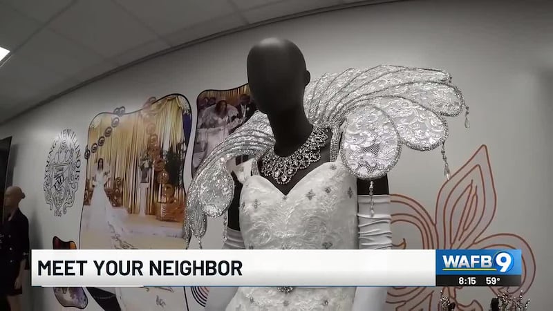 “Dressing Louisiana” features Mardi Gras gowns, designer pieces, and First Lady collection.