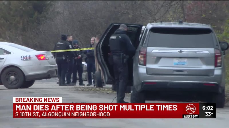 A man is dead after a shooting in the Algonquin neighborhood, according to Louisville Metro...