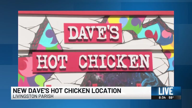 A new Dave’s Hot Chicken location is coming to Denham Springs.