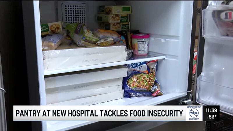 The pantry is the product of a collaboration between Norton Healthcare and the Dare to Care...